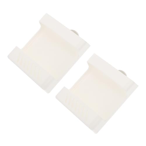 HEMOTON 2 Stück Vogelfuttersäule zum Hängen Gemüse und Obsthalter für Papageien und Käfigvögel Leicht zu Reinigen Vielseitig Einsetzbar für Wellensittiche Nymphensittiche und Andere von HEMOTON