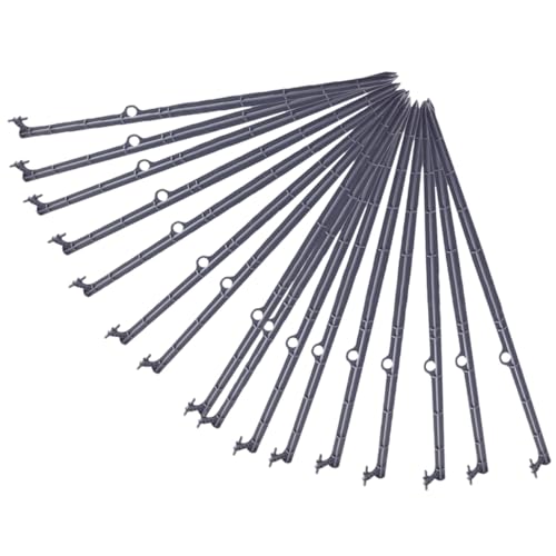 HEMOTON 20 Stück Rohrhalter Bewässerungszubehör Garten Tropf Insert Rod Bodenstab Halterung für Beete Hochbeete Bewässerungssystem HEMOTON 20 Stück Rohrhalter Bewässerungszubehör Garten Tropf Insert Rod Bodenstab Halterung für Beete Hochbeete Bewässerungssystem von HEMOTON