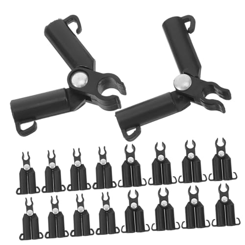 HEMOTON 20 Stück Teiliges Verstellbare Gartenpflanzenstützen und Verbinder Kunststoff Clips für Tomaten Gemüse und Obst Einfache Installation Wiederverwendbare Gartenaccessoires von HEMOTON