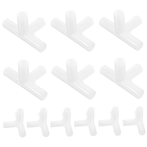 HEMOTON Stück Zeltadapter Kunststoffverbinder Vier Verbindungselemente für Zeltgestänge Robuste Zeltzubehörteile für Outdoor und Stabilität von HEMOTON