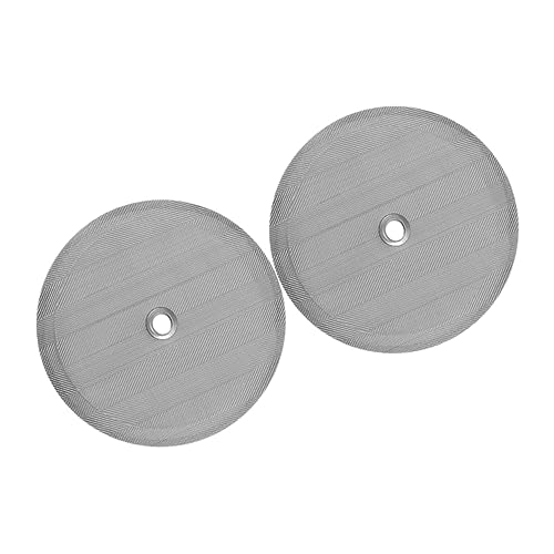 HEMOTON 2St kaffeefilter kaffeevollautomat filter outdoor kaffeefilter Kaffeepresse Zubehör Filter für Kaffeekanne 10cm Kaffeetasse Französische Filtersieb von HEMOTON