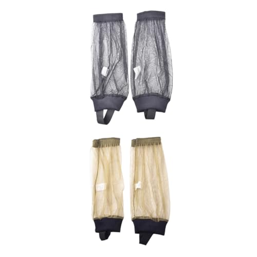 HEMOTON 2paare Outdoor Fußsocken Atmungsaktive Weiche Socke Für Insektenschutz Beim Camping Und Wandern Grün Schwarz Effektiver Schutz Vor Insektenstichen von HEMOTON