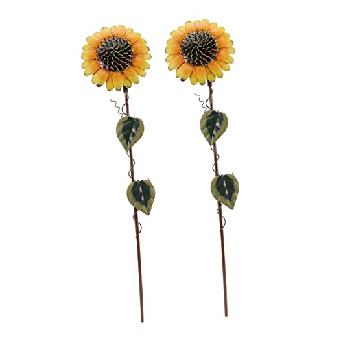 HEMOTON 2stücke Blumenstecker Für Außenbereich Sonnenblumen Stakes Aus Eisen Gartenornament Für Terrasse Garten Und Töpfe Einfach Einzusetzen Wetterfest HEMOTON 2stücke Blumenstecker Für Außenbereich Sonnenblumen Stakes Aus Eisen Gartenornament Für Terrasse Garten Und Töpfe Einfach Einzusetzen Wetterfest von HEMOTON