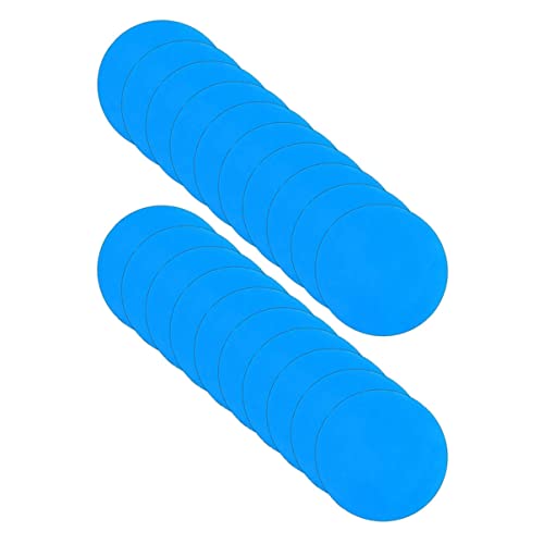HEMOTON 3 Sätze Selbstklebende Reparatur Patches Für Aufblasbare Schwimmringe Boote Pools Und Spielzeuge PVC Flickzeug Für Schnelle Und Einfache Instandsetzung 20 Stück * 3 von HEMOTON