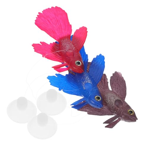 HEMOTON 3 Stück Leuchtende Schwimmende Betta-Fische Aquarium Deko Realistische Nachbildung Farbiges Nachtlicht Pflegefreie Fischfigurine für Fischbecken Lebensechte Aquarienlandschaft HEMOTON 3 Stück Leuchtende Schwimmende Betta-Fische Aquarium Deko Realistische Nachbildung Farbiges Nachtlicht Pflegefreie Fischfigurine für Fischbecken Lebensechte Aquarienlandschaft von HEMOTON