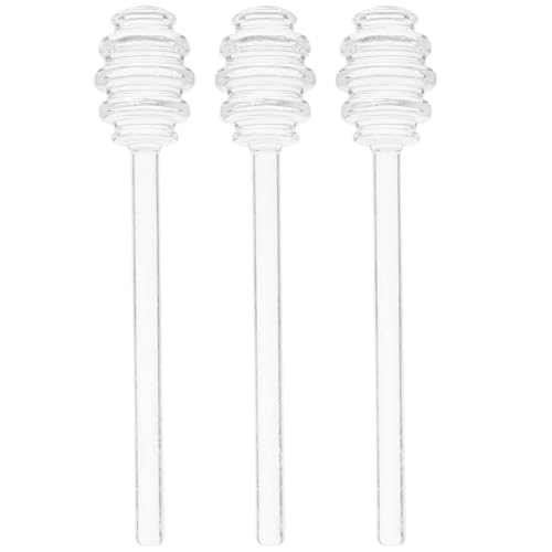 3 Stücke Glas Honiglöffel Rührstab Honigheber Cocktaillöffel Honigstab Honig Dipper Löffel Mini Honey Spoon Rührlöffel für Marmelade Honig Jar verzichten Drizzle 3 Stücke Glas Honiglöffel Rührstab Honigheber Cocktaillöffel Honigstab Honig Dipper Löffel Mini Honey Spoon Rührlöffel für Marmelade Honig Jar verzichten Drizzle von HEMOTON