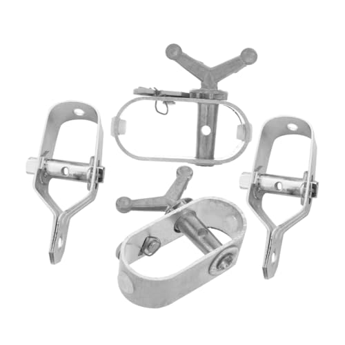 HEMOTON 4 Stück Drahtseil Spanner für Zäune Verstellbarer Kabel Spanner für Gewächshäuser und Obstbäume Einfache Installation und Transport Robuste Drahtseilbefestigung für Verschiedene von HEMOTON