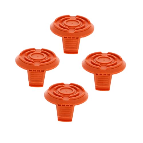 HEMOTON 4 Stück Ersatz spulendeckel Trimmer Spool Abdeckung Langlebig Kompatibel mit Worx Rasentrimmer Zubehör Einfach zu Montieren HEMOTON 4 Stück Ersatz spulendeckel Trimmer Spool Abdeckung Langlebig Kompatibel mit Worx Rasentrimmer Zubehör Einfach zu Montieren von HEMOTON