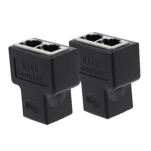 HEMOTON 4 Stück Netzwerk-T-Stück Netzwerkanschluss Splitter Stecker ethernet verteiler ethernet Steckdose Ethernet-Extender-Splitter 1 bis 2 Splitterkoppler Kabel Adapter Stoßverbindung HEMOTON 4 Stück Netzwerk-T-Stück Netzwerkanschluss Splitter Stecker ethernet verteiler ethernet Steckdose Ethernet-Extender-Splitter 1 bis 2 Splitterkoppler Kabel Adapter Stoßverbindung von HEMOTON