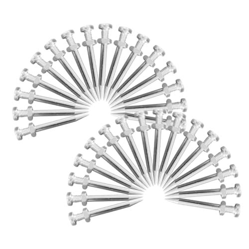 HEMOTON 40 Stück Teiliges Belüfterschuhspikes Metall Aerator Nägel für Bodenbelüftung Strapazierfähig Vielseitig für Garten Beete und Gemüsebeete Leicht und Tragbar HEMOTON 40 Stück Teiliges Belüfterschuhspikes Metall Aerator Nägel für Bodenbelüftung Strapazierfähig Vielseitig für Garten Beete und Gemüsebeete Leicht und Tragbar von HEMOTON