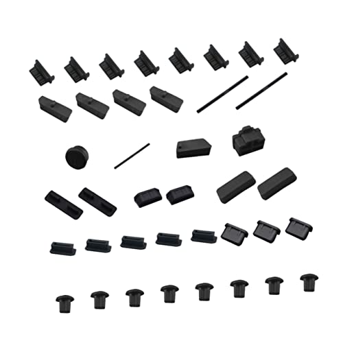 HEMOTON 40stücke Mainboard-abdeckungen Stecker-Schutz Für Pc-Ports Stopper Aus Silikon Für Motherboard-Schutz Vor Und Schmutz von HEMOTON