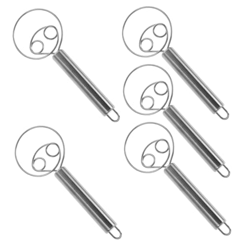 HEMOTON 5 Stück Schneebesen Teilig Handrührgerät für Eier Milch und Sahne Ergonomischer Griff Leicht und Langlebig für Küche Backen und HEMOTON 5 Stück Schneebesen Teilig Handrührgerät für Eier Milch und Sahne Ergonomischer Griff Leicht und Langlebig für Küche Backen und von HEMOTON