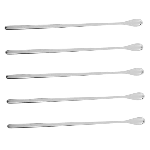 HEMOTON 5 Stück Teiliges Reptilien Fütterungslöffel Leichtes Langlebiges Futterwerkzeug für Echsen und Kleine Tiere Präzise Portionierung Robustes Material für Ausgewogene Tierernährung HEMOTON 5 Stück Teiliges Reptilien Fütterungslöffel Leichtes Langlebiges Futterwerkzeug für Echsen und Kleine Tiere Präzise Portionierung Robustes Material für Ausgewogene Tierernährung von HEMOTON