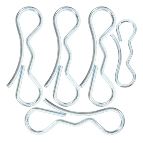 HEMOTON 5 Stück Teiliges Set Deck Clips mit Bow Tie Lock Cotter Pin Hochbelastbare Riegel für Rasenmäher und Vielseitige Anwendungen im Freien HEMOTON 5 Stück Teiliges Set Deck Clips mit Bow Tie Lock Cotter Pin Hochbelastbare Riegel für Rasenmäher und Vielseitige Anwendungen im Freien von HEMOTON