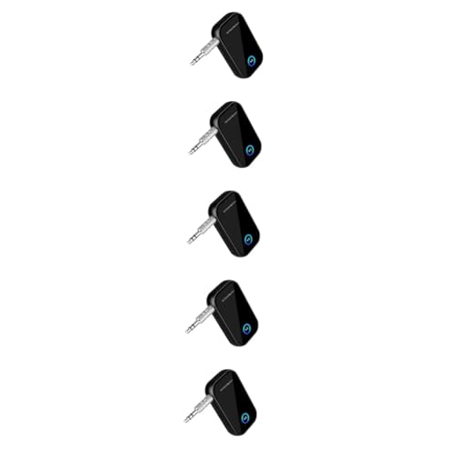 HEMOTON 5stücke Audio Receiver Adapter Mit Dsp-Technologie Kabelloser Aux Empfänger Für Auto Und Zuhause Stunden Akkulaufzeit Freisprechfunktion Klarer HEMOTON 5stücke Audio Receiver Adapter Mit Dsp-Technologie Kabelloser Aux Empfänger Für Auto Und Zuhause Stunden Akkulaufzeit Freisprechfunktion Klarer von HEMOTON