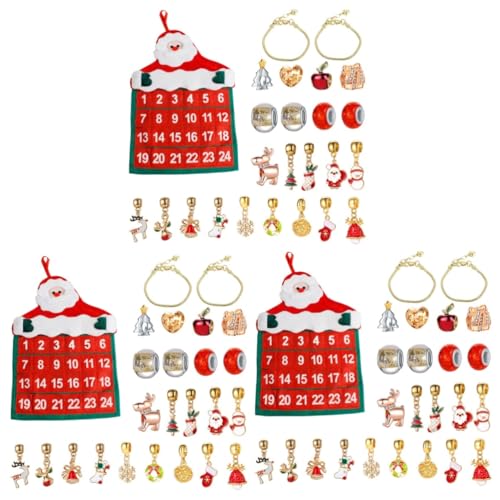 HEMOTON 75 Stück Teiliges Weihnachts Geschenkset mit Stoffbeutel Kleine Trendige Accessoires Ketten Langlebig Vielseitig für Diy Dekorationen als Adventskalender und Festliche Raumdeko HEMOTON 75 Stück Teiliges Weihnachts Geschenkset mit Stoffbeutel Kleine Trendige Accessoires Ketten Langlebig Vielseitig für Diy Dekorationen als Adventskalender und Festliche Raumdeko von HEMOTON