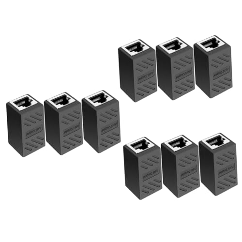 HEMOTON 3sets Ethernet Kabel Koppler Für Netzwerk Cat6 Buchse Auf Buchse Adapter 3 Stücke * 3 von HEMOTON