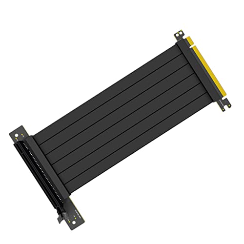 HEMOTON 90grad Pci Express Riser Kabel Pci Voller Erweiterungsadapter Für Grafikkarten Flexibles Hochgeschwindigkeits-verlängerungskabel Mit Starker Abschirmung Und Einfacher HEMOTON 90grad Pci Express Riser Kabel Pci Voller Erweiterungsadapter Für Grafikkarten Flexibles Hochgeschwindigkeits-verlängerungskabel Mit Starker Abschirmung Und Einfacher von HEMOTON