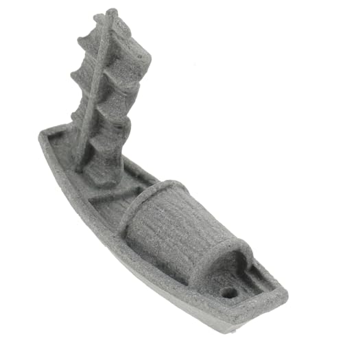 HEMOTON Aquarium Deko Großer Segelboot Steinornament Unterwasser Landschaftsfelsen Langlebig Abriebfest für Fischbecken Teich und Aquarium Naturnahes Design HEMOTON Aquarium Deko Großer Segelboot Steinornament Unterwasser Landschaftsfelsen Langlebig Abriebfest für Fischbecken Teich und Aquarium Naturnahes Design von HEMOTON