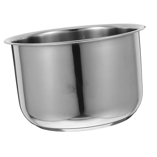 HEMOTON Auskleidung Für Reiskocher Innenbehälter Für Reiskocher Innere Topftöpfe Austausch Des Innentopfes Elektrischer Reisinnentank Backschüssel Dampfkochtopf Suppentopf Rostfreier Stahl von HEMOTON