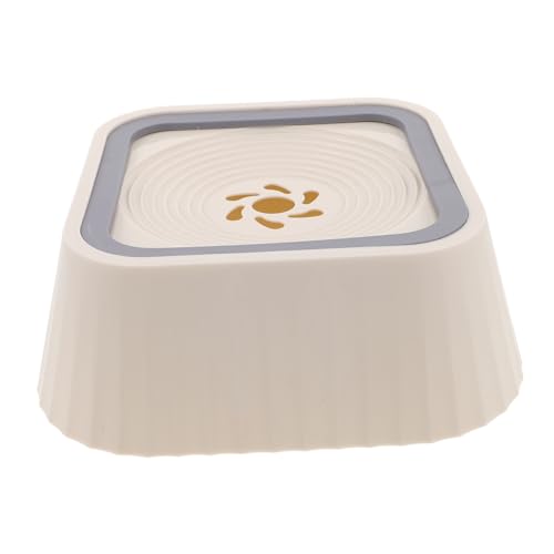 HEMOTON Auslaufsicherer Trinkspender für Haustiere Langsame Fütterung für Reisen und Zuhause Fördert Gesunde Trinkgewohnheiten Leicht und Tragbar Weiß von HEMOTON