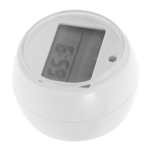 HEMOTON Automatisches Schwimmendes Pool Thermometer mit Alarm Funktion Bruchfestes Wasserthermometer für Eisbad Wanne Teich Messung von Wassertemperatur Innen und Außen von HEMOTON