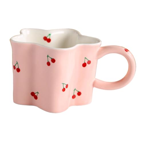 HEMOTON Becher Kaffeetasse süße Keramiktasse kreative Latte-Tasse kaffeekanne wasserkocher Teetassen Hauskeramiktasse Wasserkrug aus Porzellan Porzellantasse Getreide Kind von HEMOTON