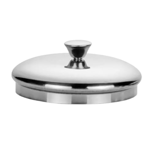 HEMOTON Becherdeckel Edelstahl Rund Wiederverwendbare Getränkeglasdeckel Dekorative Becherkuppel HEMOTON Becherdeckel Edelstahl Rund Wiederverwendbare Getränkeglasdeckel Dekorative Becherkuppel von HEMOTON