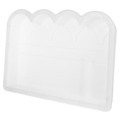 HEMOTON Betonpflasterform für Diy Projekte im Garten Gießform für Gehwegplatten Blumenbeete und Zäune Beton Einfach zu Handhabende Schalungsform für Kreative Außenbereiche von HEMOTON