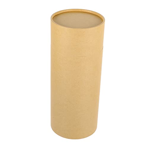 HEMOTON Biologisch Abbaubare Urne Naturpapier Cremation Urn für Menschliche und Tierische Streuröhre mit Vent Design Hautfreundlich Nachhaltige Urnenbox von HEMOTON