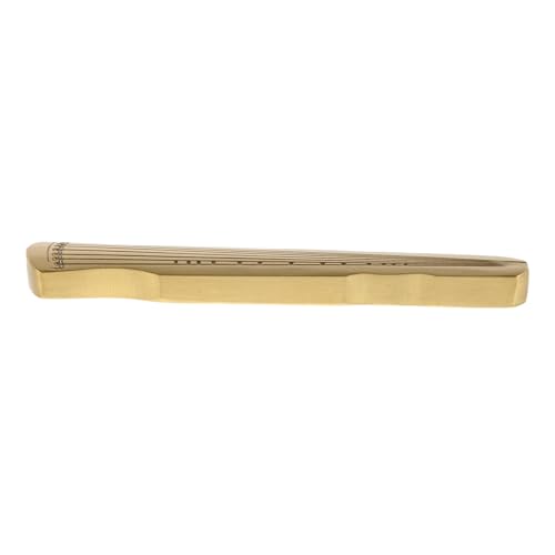 HEMOTON Brass Chinese Calligraphy Paperweight Guqin Design Vintage Desktop Paper Holder Office Accessory Unique Cultural Decoration For Scholars Artists HEMOTON Brass Chinese Calligraphy Paperweight Guqin Design Vintage Desktop Paper Holder Office Accessory Unique Cultural Decoration For Scholars Artists von HEMOTON