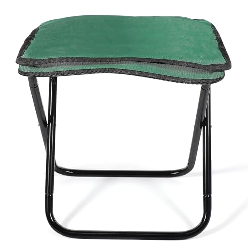 HEMOTON Campingstuhl Faltbar Ergonomischer Klappstuhl Aluminiumlegierung für Angeln Wandern Camping Robustes Design Leicht und Tragbar Vielseitig Einsetzbar Einfach zu Bedienen von HEMOTON