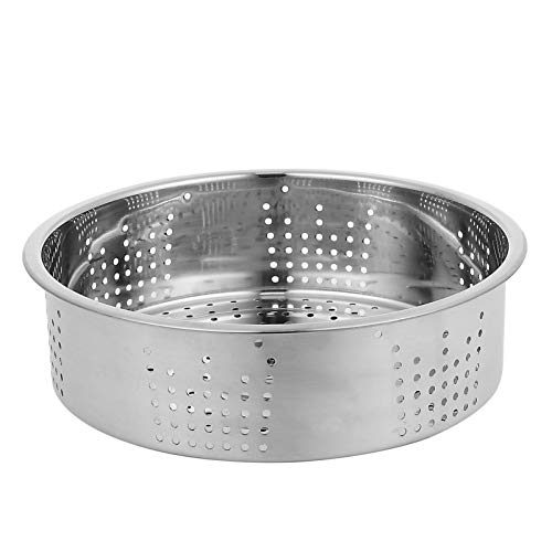 HEMOTON Dämpfkorb Edelstahl Große Poren Dämpfeinsatz Schnellkochtopf Dampf Stand Dämpfgitter für Gemüse Eier 21cm von HEMOTON