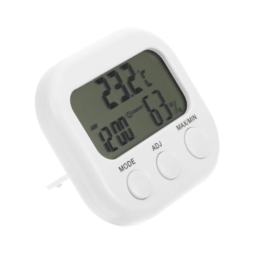 HEMOTON Digitales Raumthermometer mit Hygrometer Multifunktional für Innenbereiche Beleuchtetes Display Tragbar mit Ständer und Aufhängung Präzise Temperatur Luftfeuchtigkeitsmessung für HEMOTON Digitales Raumthermometer mit Hygrometer Multifunktional für Innenbereiche Beleuchtetes Display Tragbar mit Ständer und Aufhängung Präzise Temperatur Luftfeuchtigkeitsmessung für von HEMOTON