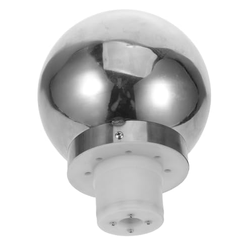 HEMOTON Edelstahl Flaggenstock Kugelkopf Drehbar Flacher Ball Topper Windstabil Wetterfest Für Feierliche Events Und Teleskop Fahnenmast Zubehör HEMOTON Edelstahl Flaggenstock Kugelkopf Drehbar Flacher Ball Topper Windstabil Wetterfest Für Feierliche Events Und Teleskop Fahnenmast Zubehör von HEMOTON