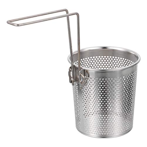 Hemoton Edelstahl Faltbares Nudelsieb Mit Griff, Pasta Korb Für Kochtopf, Mesh Sieb Für Nudeln, Knödel, Gemüse Und Frittieren, 25Cm Hemoton Edelstahl Faltbares Nudelsieb Mit Griff, Pasta Korb Für Kochtopf, Mesh Sieb Für Nudeln, Knödel, Gemüse Und Frittieren, 25Cm von HEMOTON