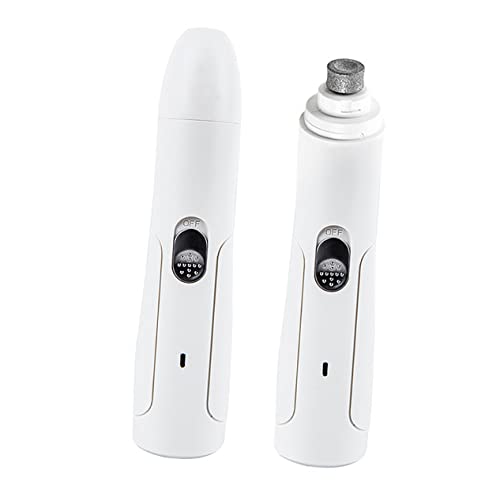 HEMOTON Elektrischer Nagelpolierer für Haustiere Automatischer Nagelknipser für Katzen und Hunde Langlebiges Material Sicheres und Nagelschneiden für Pflege von Haustierkrallen von HEMOTON