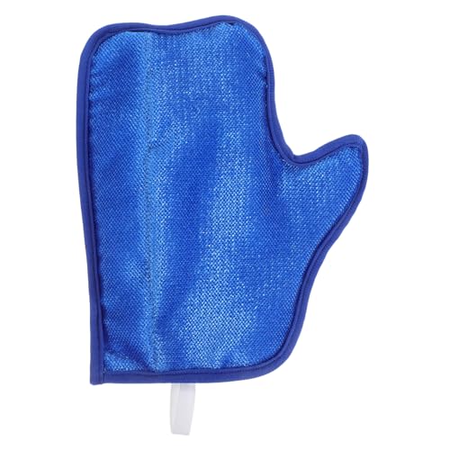 HEMOTON Elektrostatische Haustierhaarentferner Handschuhe Doppelseitiges Bürstdesign für Couch Teppich Sofa Autositze Wiederverwendbare Effiziente Reinigungshandschuhe für Hunde von HEMOTON