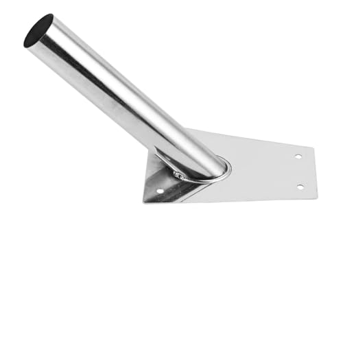 HEMOTON Fahnenmast Halterung Wandmontage für Garten Terrasse und Robuste und Langlebige Metallhalterung zu Installieren für Flaggen und Dekoration von HEMOTON