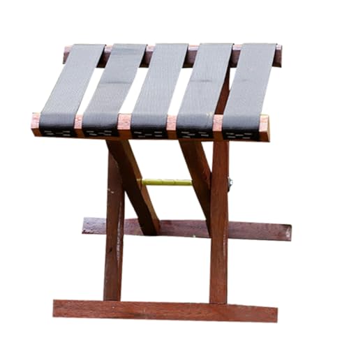 HEMOTON Faltbarer Campinghocker Ultraleicht und Tragbar für Outdoor Aktivitäten Angeln und Garten und Schnell Einsatzbereit von HEMOTON