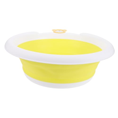 HEMOTON Faltbares Waschbecken Cartoon Design mit Aufhängehaken Dickes Haushalts Waschbecken Platzsparend Langlebig Einfach zu Reinigen für Babybad und Gesichtswäsche HEMOTON Faltbares Waschbecken Cartoon Design mit Aufhängehaken Dickes Haushalts Waschbecken Platzsparend Langlebig Einfach zu Reinigen für Babybad und Gesichtswäsche von HEMOTON