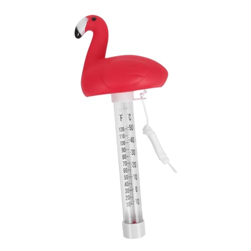 HEMOTON Flamingo Pool Thermometer Schwimmend Wetterfest mit Großem Display Einfach Ablesbar für Schwimmbäder Spas Teiche Kinderfreundlich Buntes Wasserthermometer für Outdoor Nutzung HEMOTON Flamingo Pool Thermometer Schwimmend Wetterfest mit Großem Display Einfach Ablesbar für Schwimmbäder Spas Teiche Kinderfreundlich Buntes Wasserthermometer für Outdoor Nutzung von HEMOTON