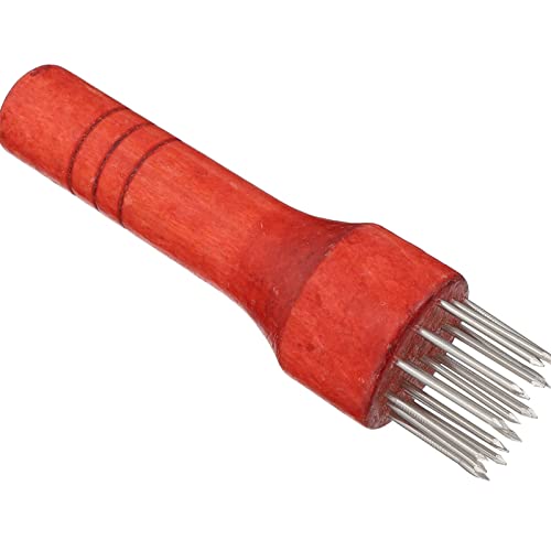 HEMOTON 1stk Schweinefleischeinsatz Aus Edelstahl Fleischzartmacher Steak Fleisch Tenderizer Werkzeug Fleisch Mallet Steaker Fleischzartmacher Power Tools Schwer Holz Schweinsleder Stecker von HEMOTON