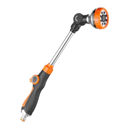 HEMOTON Gartenbrause Langstiel Sprühdüse Ersatz für Bewässerung und Reinigung Vielseitige Langlebige Gartenschlauchdüse für Pflanzen Autowäsche und Haushaltsanwendung HEMOTON Gartenbrause Langstiel Sprühdüse Ersatz für Bewässerung und Reinigung Vielseitige Langlebige Gartenschlauchdüse für Pflanzen Autowäsche und Haushaltsanwendung von HEMOTON