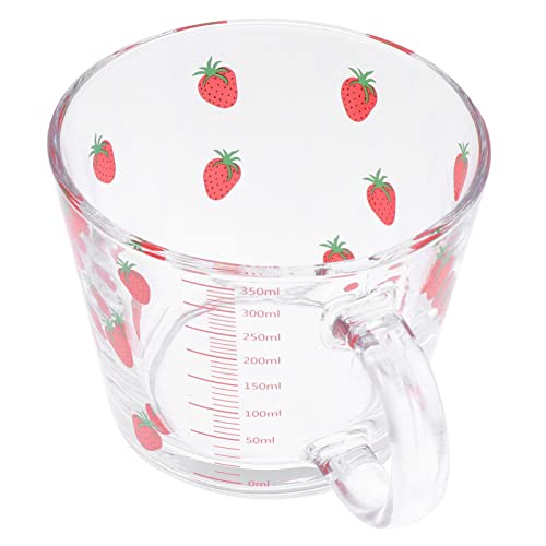 Saftglas Glas Becher Milch Tasse Erdbeere: Wasser Becher mit Saft Getränke Trinkbecher für Frühstück Getreide Kaffee Haferflocken Wärme Beständig Kawaii Becher Wasserbehälter Saftglas Glas Becher Milch Tasse Erdbeere: Wasser Becher mit Saft Getränke Trinkbecher für Frühstück Getreide Kaffee Haferflocken Wärme Beständig Kawaii Becher Wasserbehälter von HEMOTON
