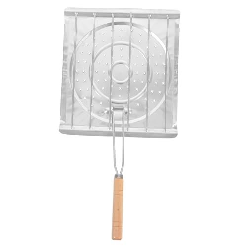 HEMOTON Grillrost Faltbar Vielseitiges Tabletop Toaster und Backblech Robustes Camping Kochgeschirr Perforiertes Toast und Grillgestell für Zuhause Outdoor Picknick Einfache von HEMOTON