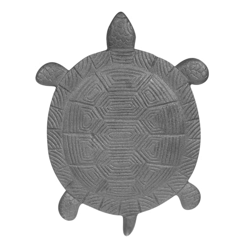 HEMOTON Gusseisen Schildkröte Trittstein für Gartenweg Rutschfeste Outdoor Paver Matte zur Dekoration von Terrasse und Gehwegen Wetterfest und Künstlerisch Gestaltet HEMOTON Gusseisen Schildkröte Trittstein für Gartenweg Rutschfeste Outdoor Paver Matte zur Dekoration von Terrasse und Gehwegen Wetterfest und Künstlerisch Gestaltet von HEMOTON