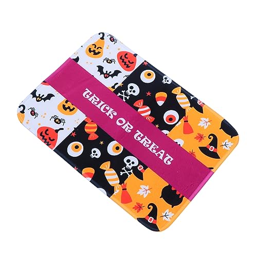 HEMOTON Halloween Badematte mit Pumpkin Doormat Flauschiger Flanellteppich rutschfeste Badezimmermatte für Eingänge und Innenräume Dekorative Fußmatte für Halloween Deko HEMOTON Halloween Badematte mit Pumpkin Doormat Flauschiger Flanellteppich rutschfeste Badezimmermatte für Eingänge und Innenräume Dekorative Fußmatte für Halloween Deko von HEMOTON