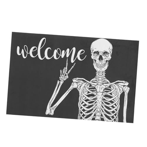 HEMOTON Halloween Fußmatte Weiche rutschfeste Türmatte mit Kreativem Strapazierfähiger Küchen und Eingangsbereichteppich für Innen Waschbar und Komfortabel bei Langem Gebrauch HEMOTON Halloween Fußmatte Weiche rutschfeste Türmatte mit Kreativem Strapazierfähiger Küchen und Eingangsbereichteppich für Innen Waschbar und Komfortabel bei Langem Gebrauch von HEMOTON