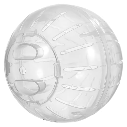 HEMOTON Hamster Ball Transparent Rutschfester Laufball mit Luftlöchern Leicht zu Reinigen Sanft für Kleine Haustiere Wie Hamster und Rennmäuse Indoor für Kleintier Bewegung HEMOTON Hamster Ball Transparent Rutschfester Laufball mit Luftlöchern Leicht zu Reinigen Sanft für Kleine Haustiere Wie Hamster und Rennmäuse Indoor für Kleintier Bewegung von HEMOTON